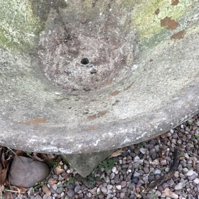 Vintage Stone Conical Shaped Planter - Very Large - 36” diameter 
