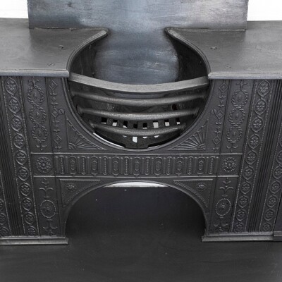 Antique Large Georgian Cast Iron Hob Grate