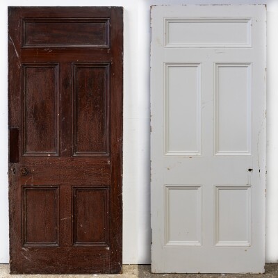 Reclaimed Victorian 5 Panel Door - 211cm x 90cm