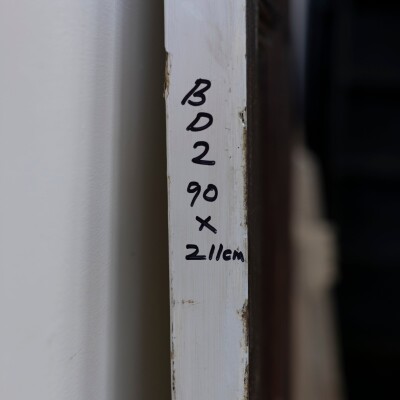Reclaimed Victorian 5 Panel Door - 211cm x 90cm