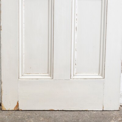 Antique Reclaimed Victorian 4 Panel Door - 211.5cm x 75.5cm