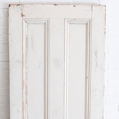 Antique Reclaimed Victorian 4 Panel Door - 199.5cm x 81cm
