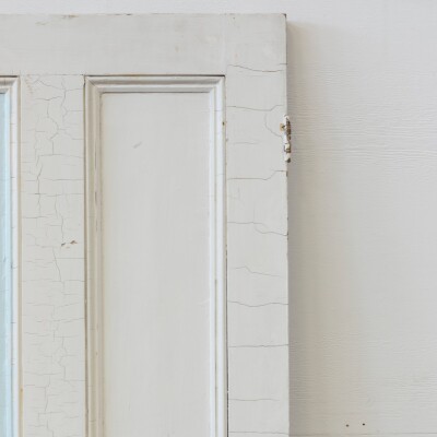 Antique Reclaimed Victorian 4 Panel Door - 199cm x 80.5cm