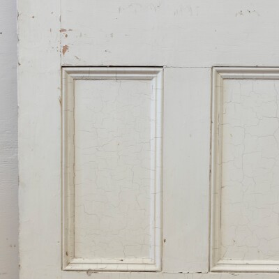 Antique Reclaimed Victorian 4 Panel Door - 199cm x 80.5cm