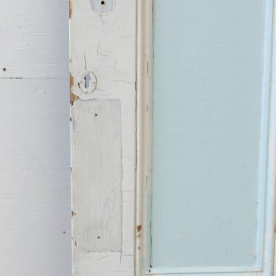 Antique Reclaimed Victorian 4 Panel Door - 199cm x 80.5cm