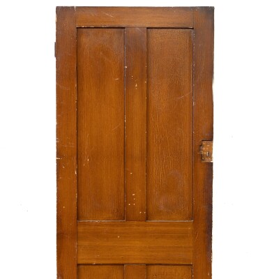 Antique Reclaimed Victorian 4 Panel Door - 199cm x 80.5cm