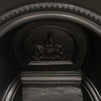 Antique Cast Iron Arched Fireplace Insert