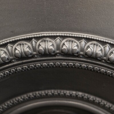 Antique Cast Iron Arched Fireplace Insert