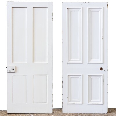 Reclaimed 4 Panel Door 203.5cm x 83.5cm
