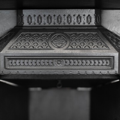 Antique Victorian Tiled Fireplace Insert