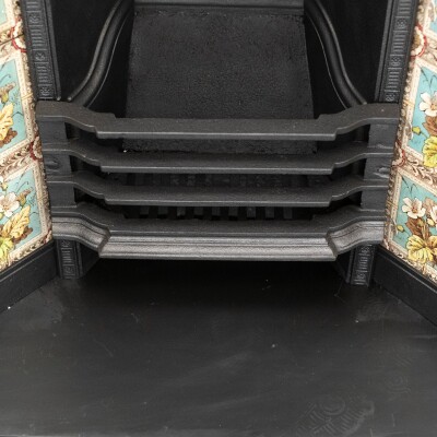 Antique Victorian Tiled Fireplace Insert