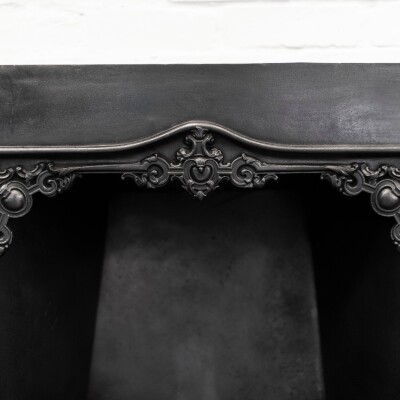 Antique Ornate Late Georgian / Early Victorian Cast Iron Insert