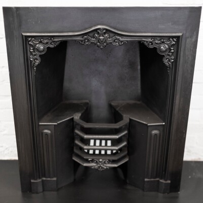 Antique Ornate Late Georgian / Early Victorian Cast Iron Insert