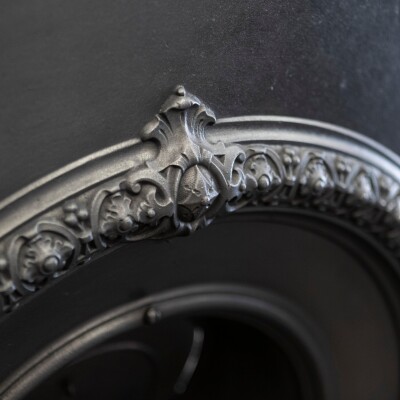 Antique Victorian Cast Iron Arched Insert