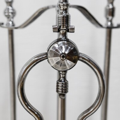 Antique Steel Fireplace Companion Set
