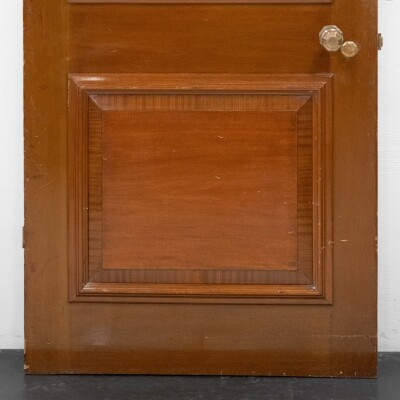 Large Mahogany Door Reclaimed from Clothworkers' Hall London 202.5cm x 83.5cm
