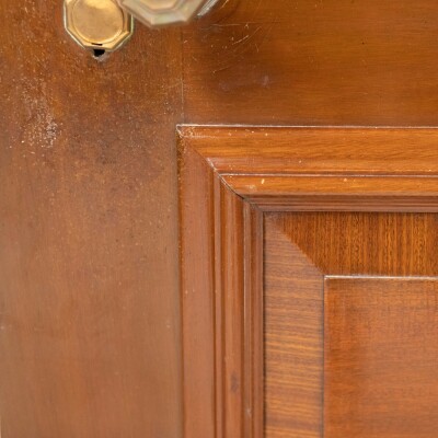 Large Mahogany Door Reclaimed from Clothworkers' Hall London 202.5cm x 83.5cm