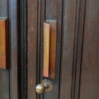 Reclaimed Antique Oak Double Doors 213.5cm x 147cm