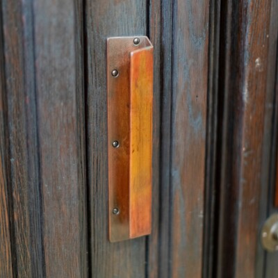 Reclaimed Antique Oak Double Doors 213.5cm x 147cm