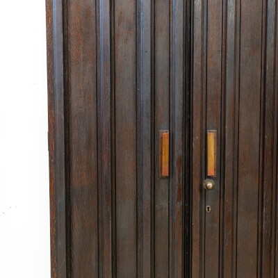 Reclaimed Antique Oak Double Doors 213.5cm x 147cm
