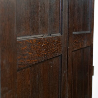 Reclaimed Antique Oak Double Doors 213.5cm x 147cm