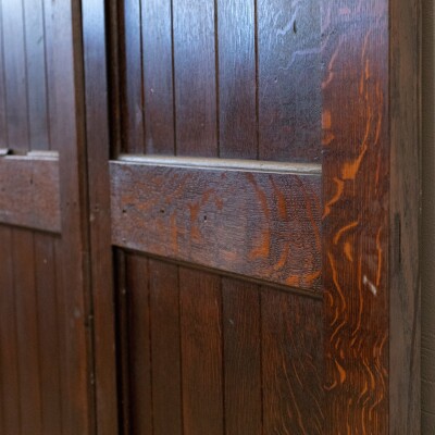 Reclaimed Antique Oak Double Doors 213.5cm x 147cm
