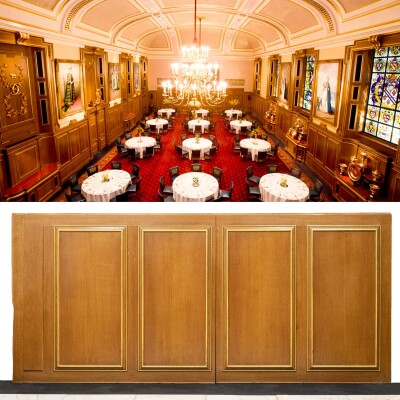 Oak Panelling With Gold Gilding | Clothworkers' Hall London