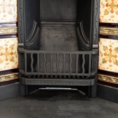 Antique Victorian Tiled Fireplace Insert