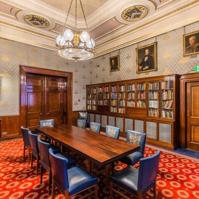 Walnut Cloakroom Doors Reclaimed From Clothworkers' Hall