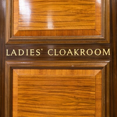 Walnut Cloakroom Doors Reclaimed From Clothworkers' Hall