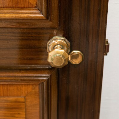 Walnut Cloakroom Doors Reclaimed From Clothworkers' Hall