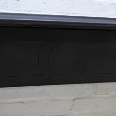 Antique Victorian Slate Fireplace Surround With Corbels