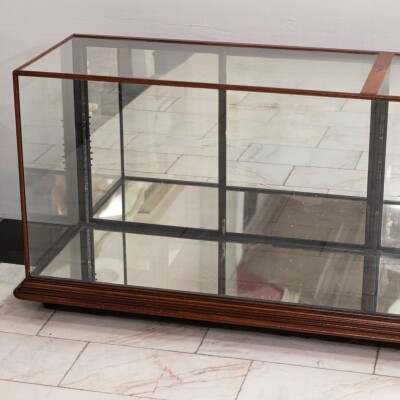 Antique Victorian Mahogany Shop Counter | Display Cabinet