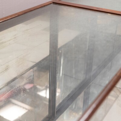 Antique Victorian Mahogany Shop Counter | Display Cabinet