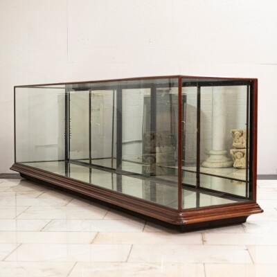 Antique Victorian Mahogany Shop Counter | Display Cabinet