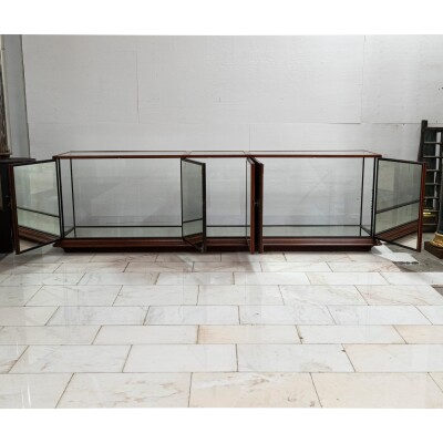 Antique Victorian Mahogany Shop Counter | Display Cabinet