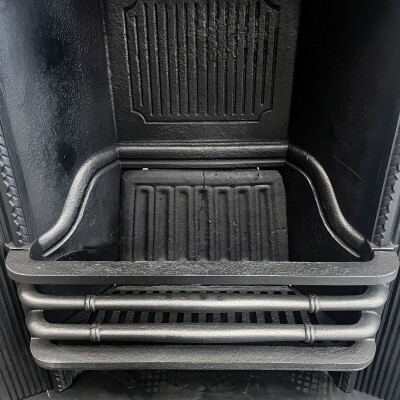 Cast Iron Antique Victorian Combination Fireplace
