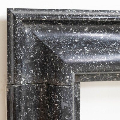 Splendid Antique 18th Century Kilkenny Marble Bolection Fireplace Surround