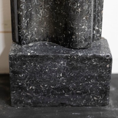 Splendid Antique 18th Century Kilkenny Marble Bolection Fireplace Surround