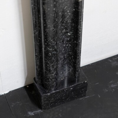 Splendid Antique 18th Century Kilkenny Marble Bolection Fireplace Surround