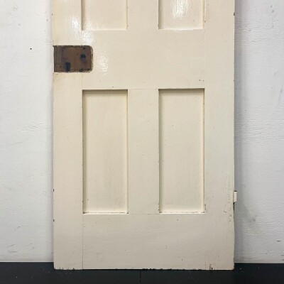 Antique Victorian 4 Panel Door - 191 cm x 70 cm