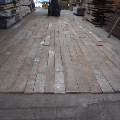 17th Century original Oak floorboards