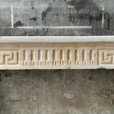 Antique 18th Century Louis XVI Stone Fireplace
