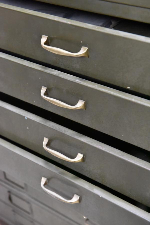 vintage steel plan chests Edward Haes