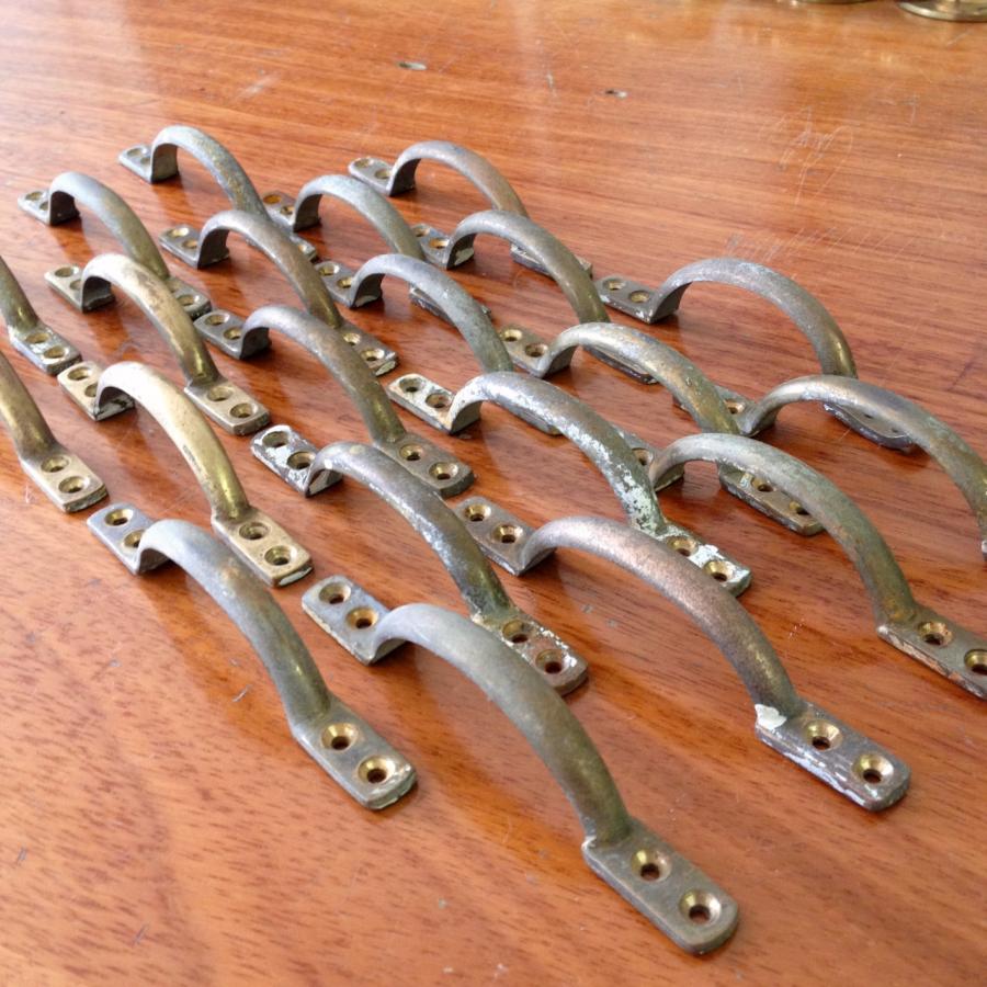 Reclaimed Brass Drawers Pulls V&V Reclamation