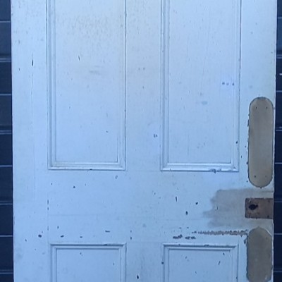  Victorian 4 panel pine doors 
