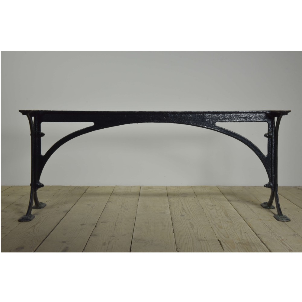 Antique Iron table / Console Base
