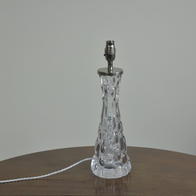 Orrefors Crystal Glass Lamp