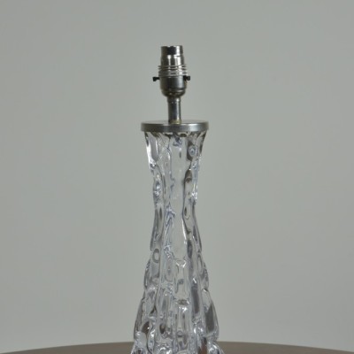 Orrefors Crystal Glass Lamp