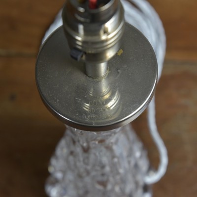 Orrefors Crystal Glass Lamp